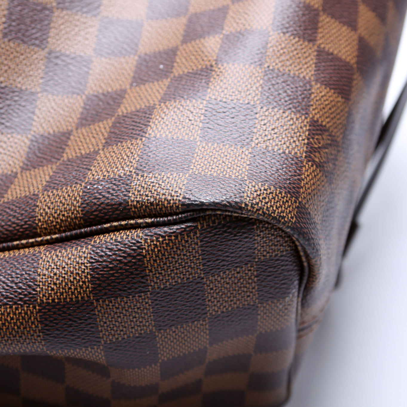 Neverfull with Wallet MM Damier Ebene