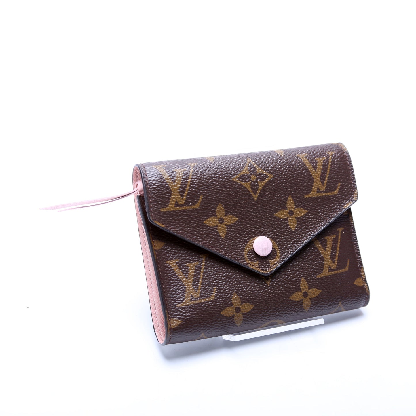 Victorine Wallet Monogram Pink