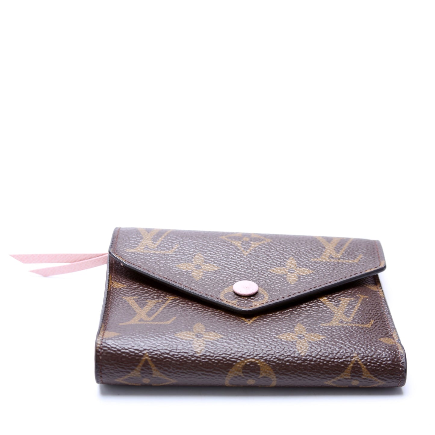 Victorine Wallet Monogram Pink