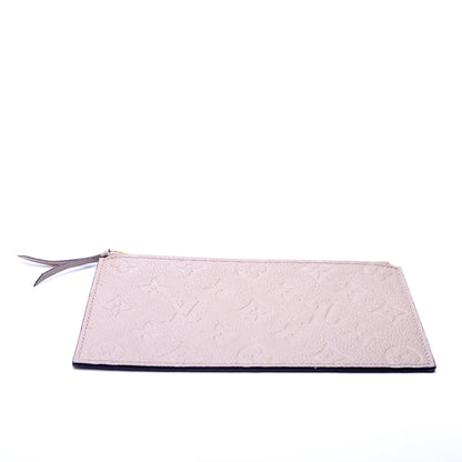 Pochette Felicie Zip Insert Only Empreinte Turtledove