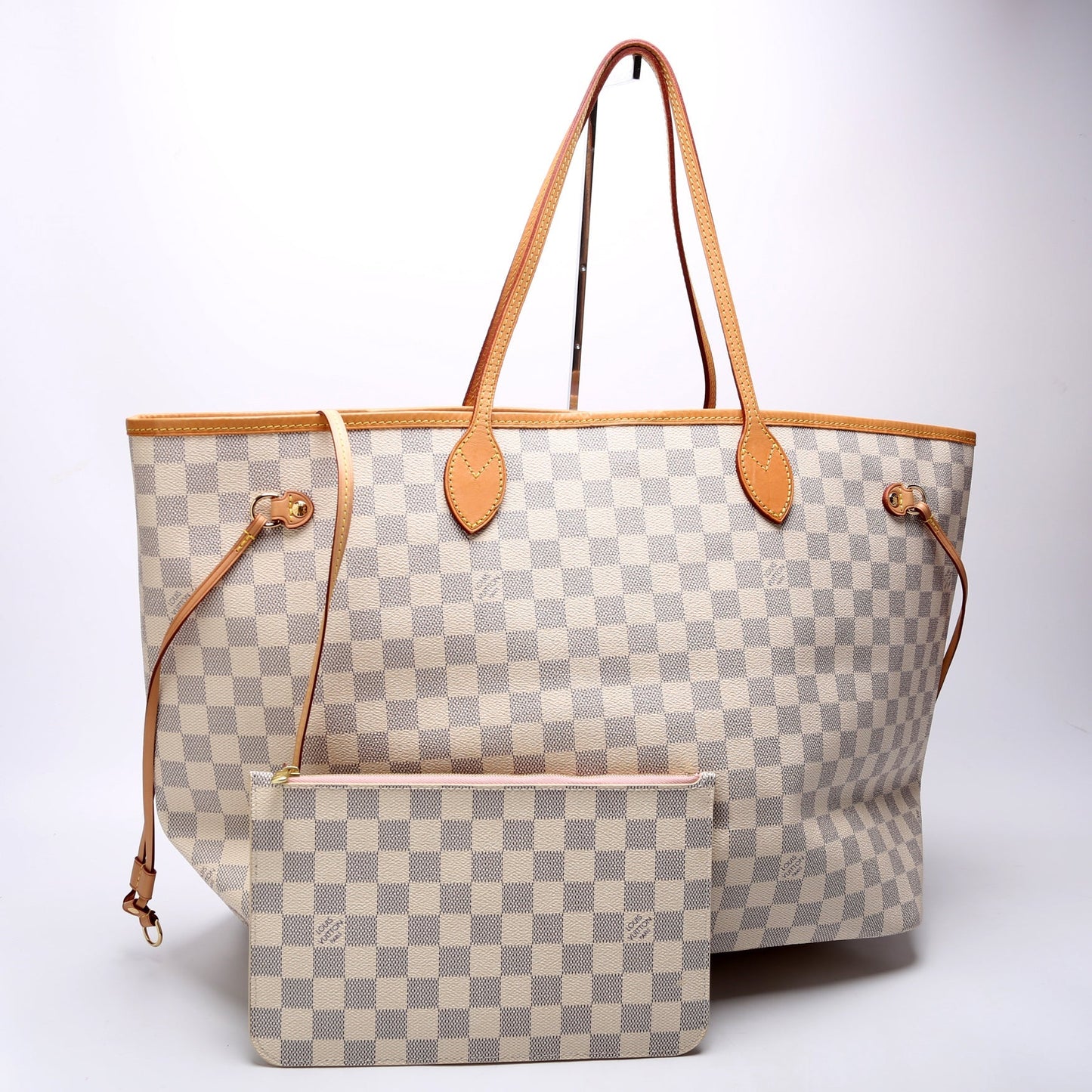 Neverfull with Wallet GM Damier Azur