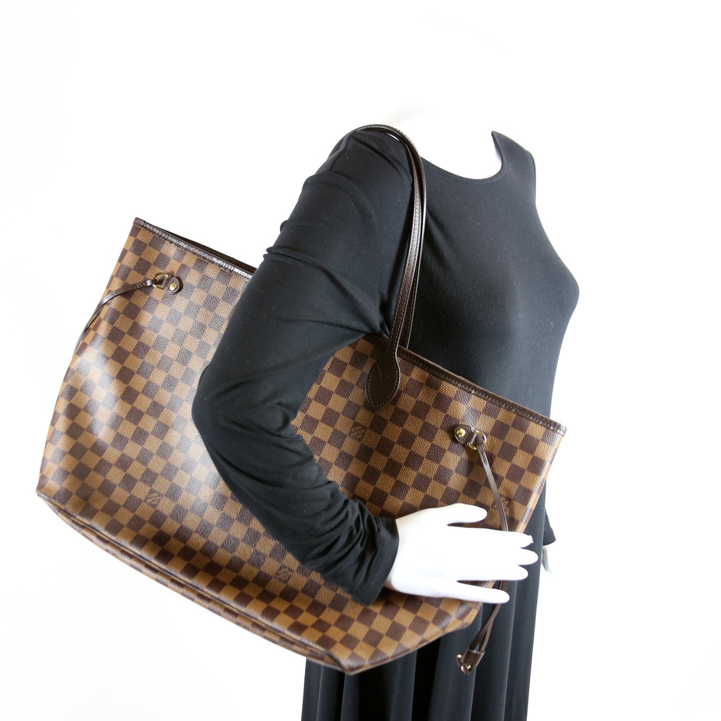 Neverfull GM Damier Ebene