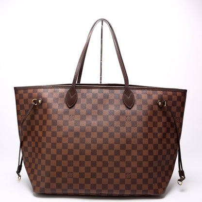 Neverfull With Wallet GM Damier Ebene