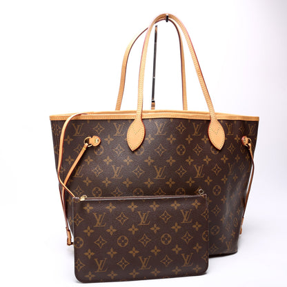 Neverfull with Wallet MM Monogram