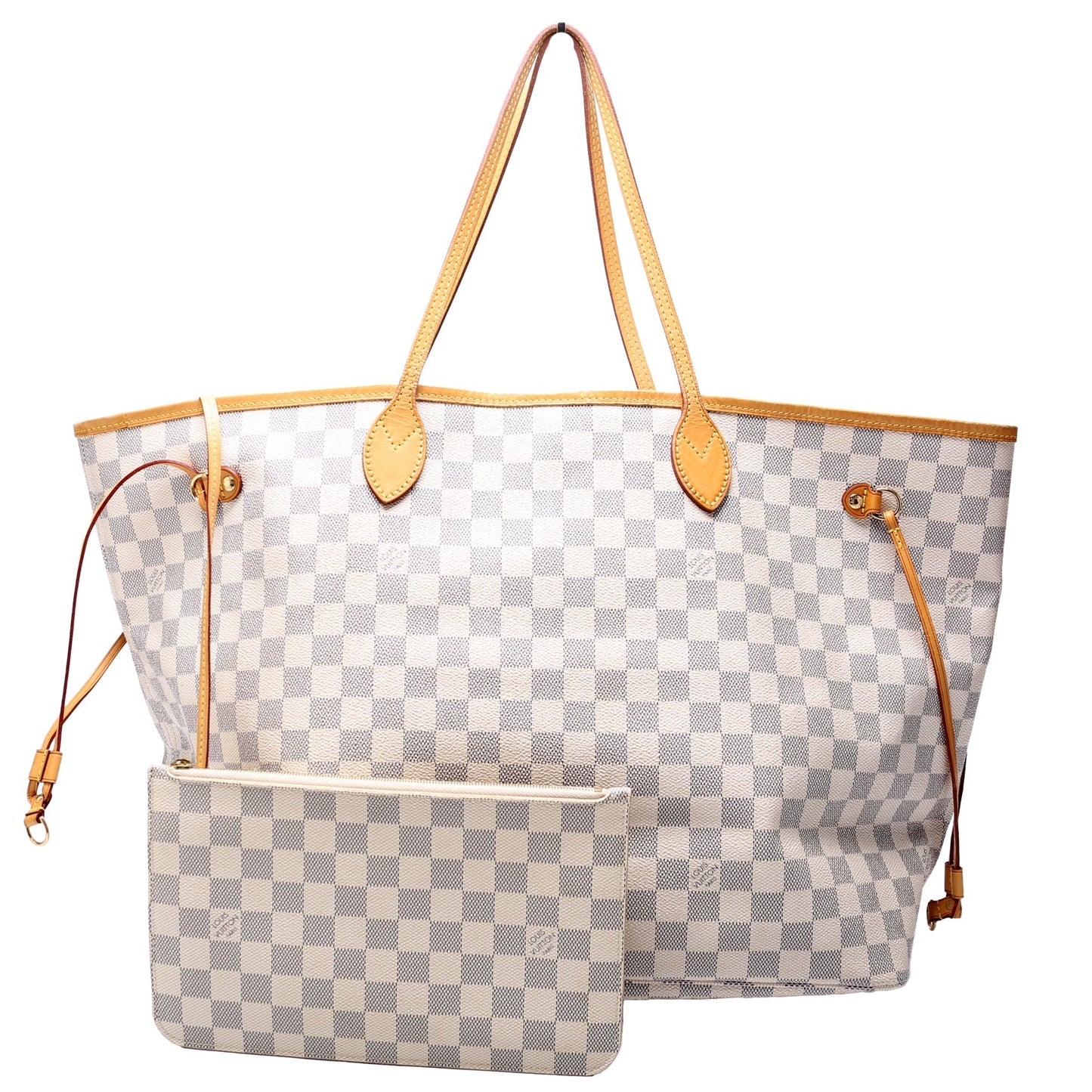 Neverfull W/Wallet GM Damier Azur