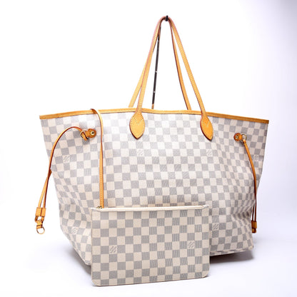 Neverfull W/Wallet GM Damier Azur