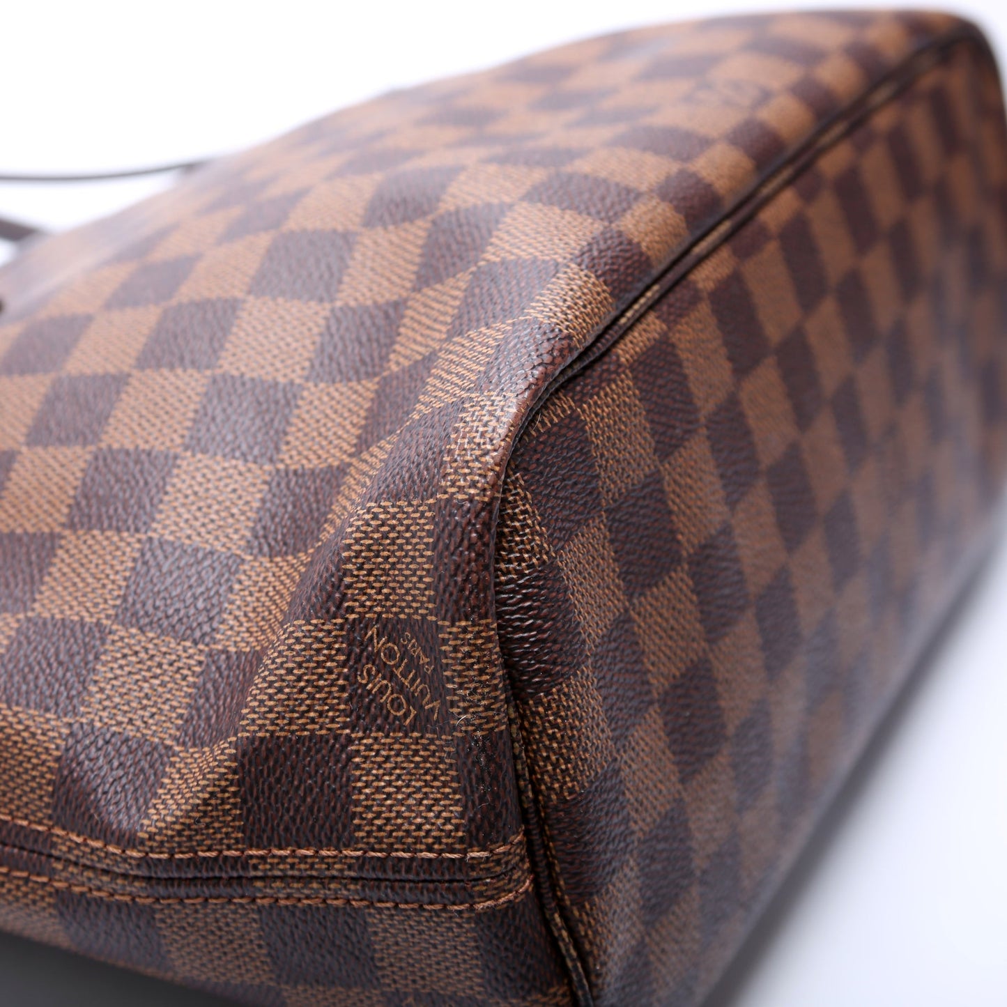 Neverfull W/Wallet PM Damier Ebene Red