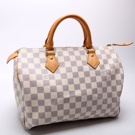 Speedy 30 Damier Azur