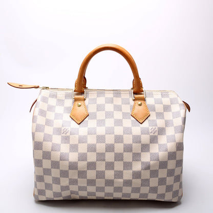 Speedy 30 Damier Azur