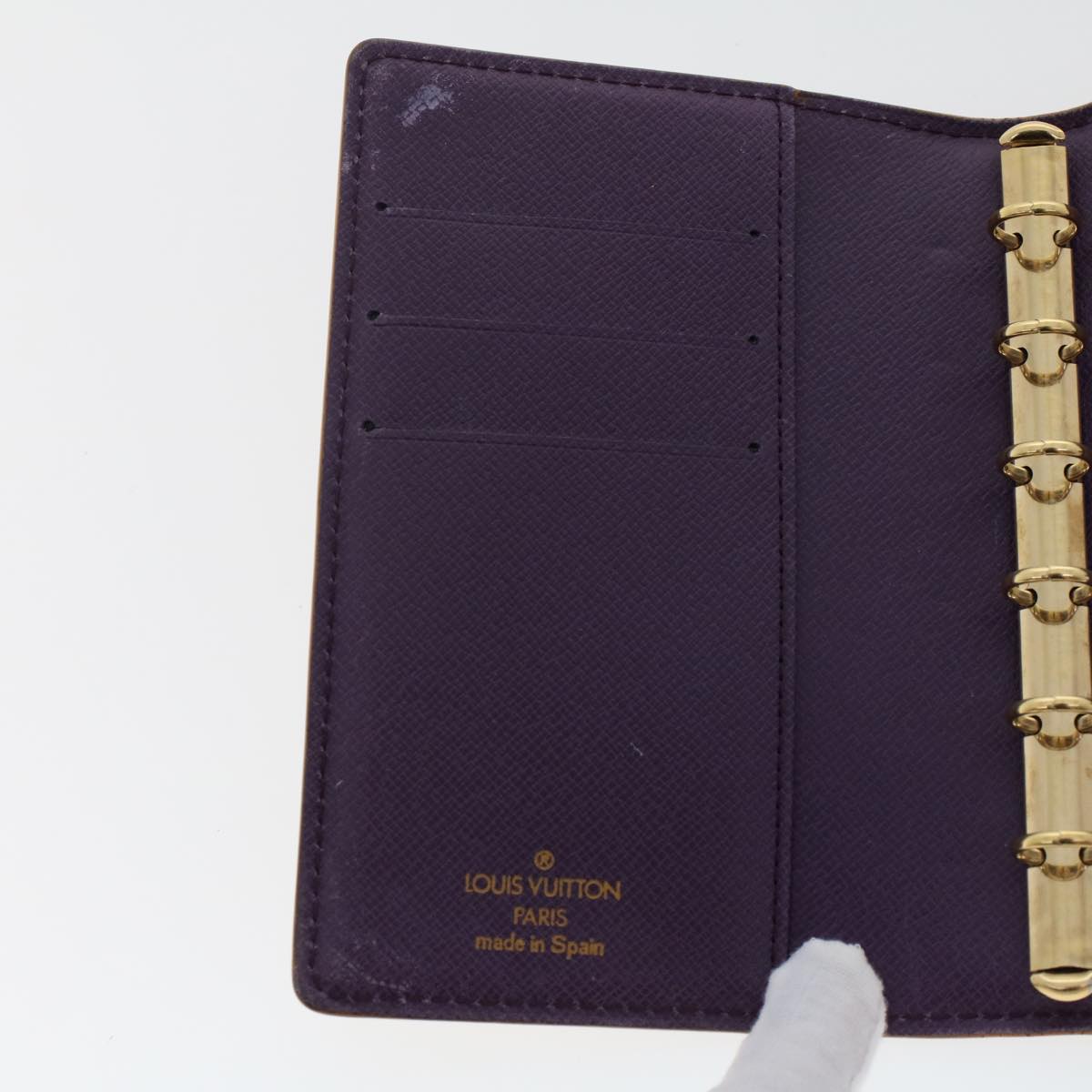 LOUIS VUITTON Agenda cover Wallet