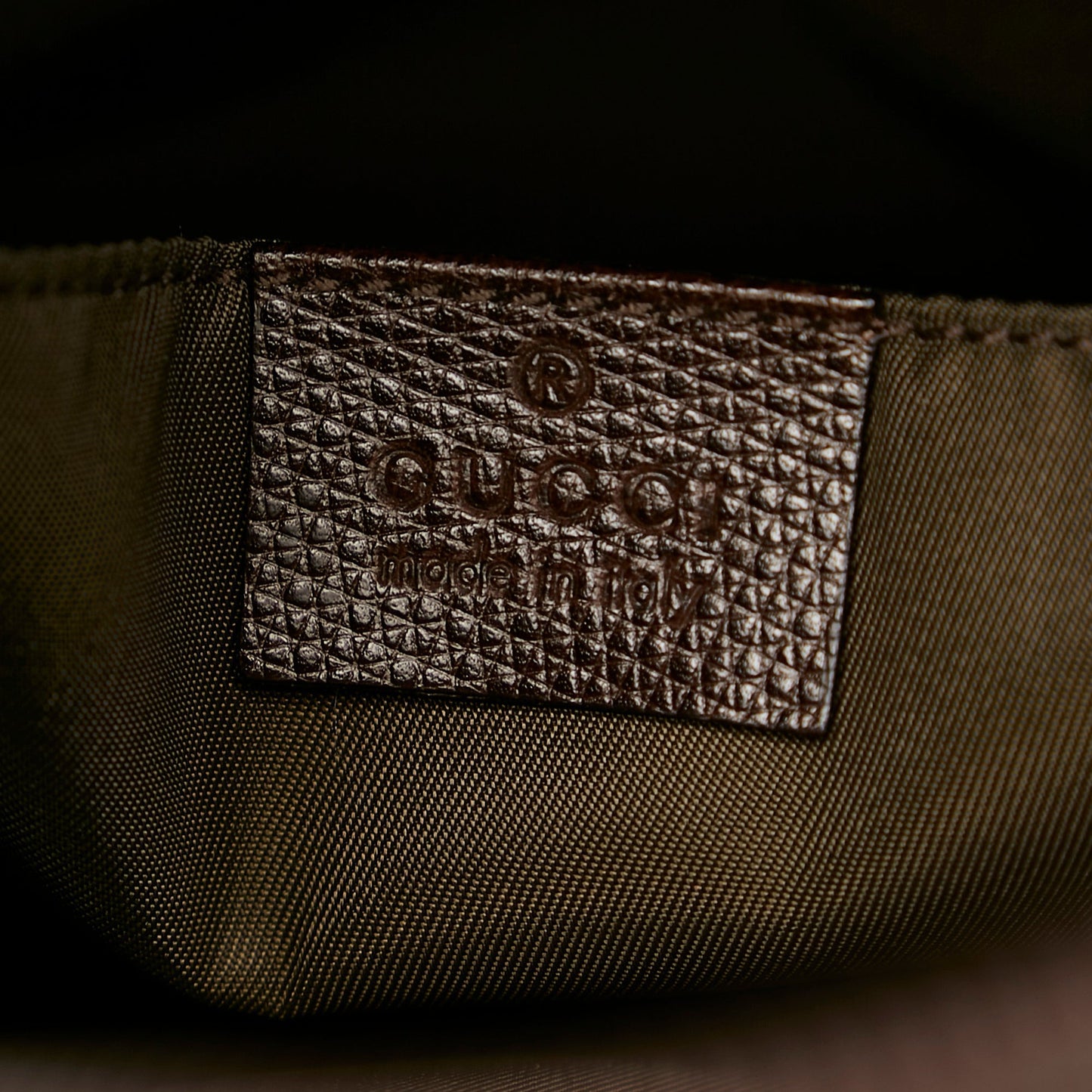 Gucci Crossbody Bag Brown Canvas