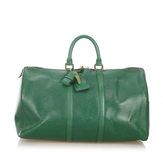 Louis Vuitton  Keepall 50 Green Epi