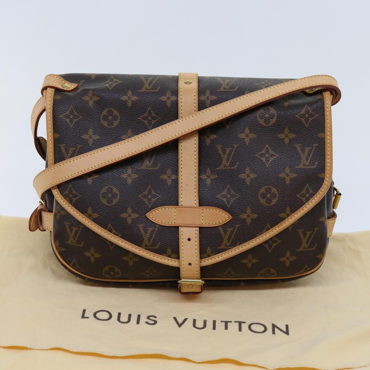 LOUIS VUITTON Saumur Shoulder Bag