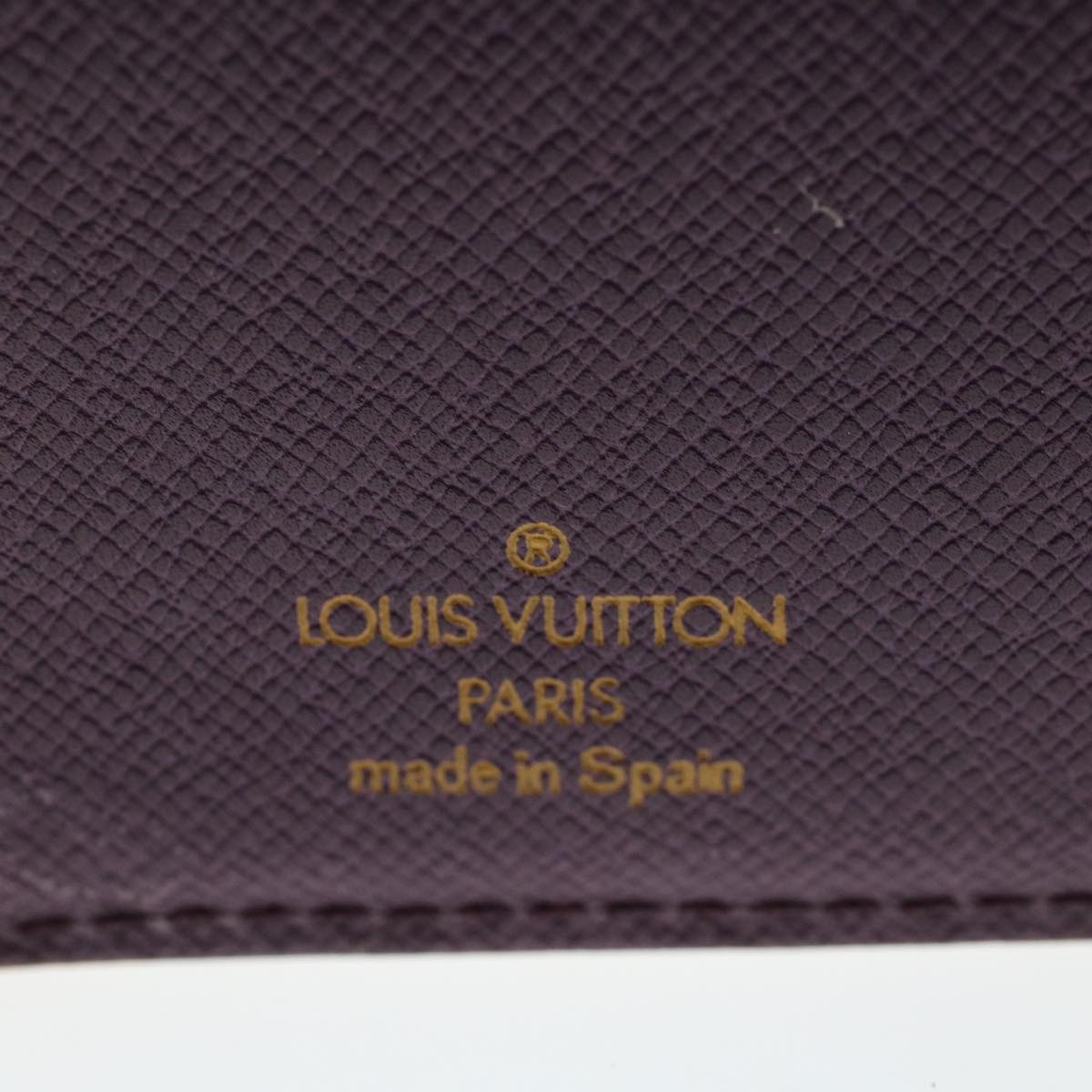 LOUIS VUITTON Agenda cover Wallet