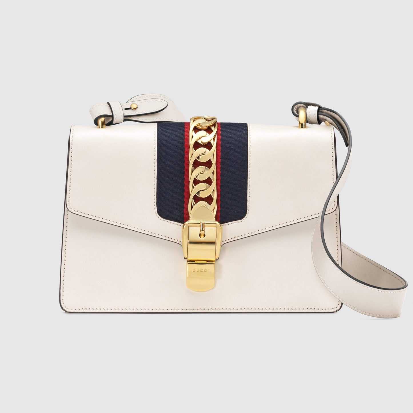 Gucci SyLouis Vuittonie Small Shoulder Bag Off-White