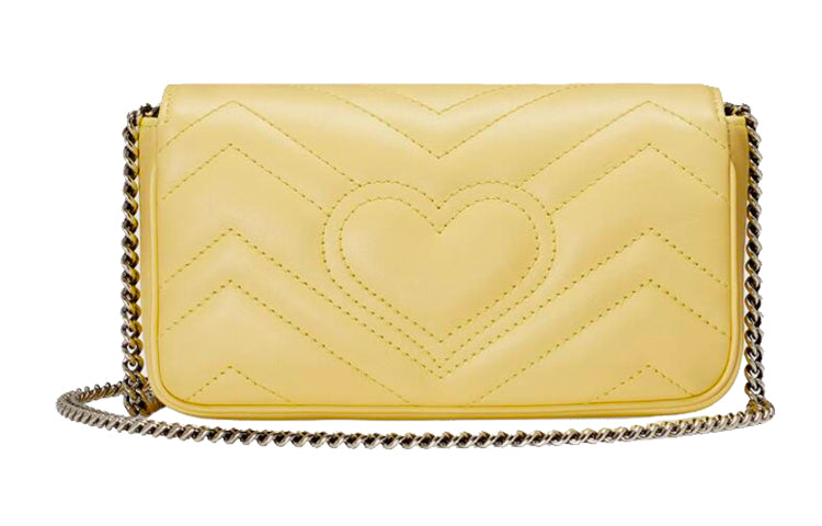 (WMNS) GUCCI Marmont Mini-Sized Single-Shoulder Bag Yellow 476433-DTDCP-7412