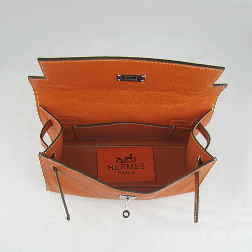 Hermes Kelly 22cm handbag H008 orange