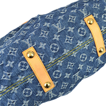 Louis Vuitton 2007 Monogram Denim Neo Cabby MM M95349