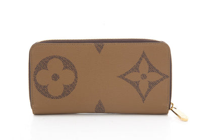 Louis Vuitton Brown Reverse Monogram Zippy Wallet