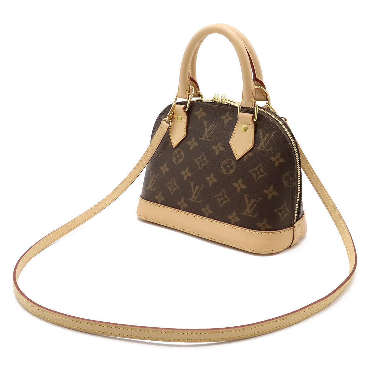 Louis Vuitton Alma BB 2WAY Shoulder Bag Monogram M53152