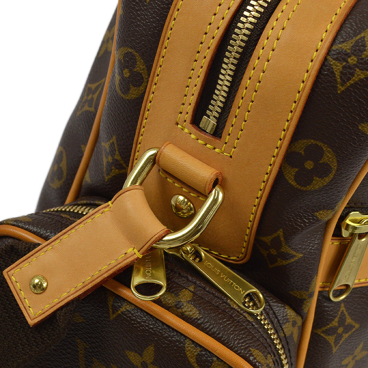 Louis Vuitton 2003 Monogram Sac Squash Shoulder Bag M92967