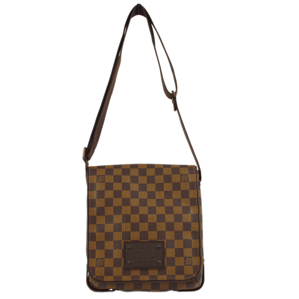 Louis Vuitton 2009 Damier Brooklyn PM Shoulder Bag N51210