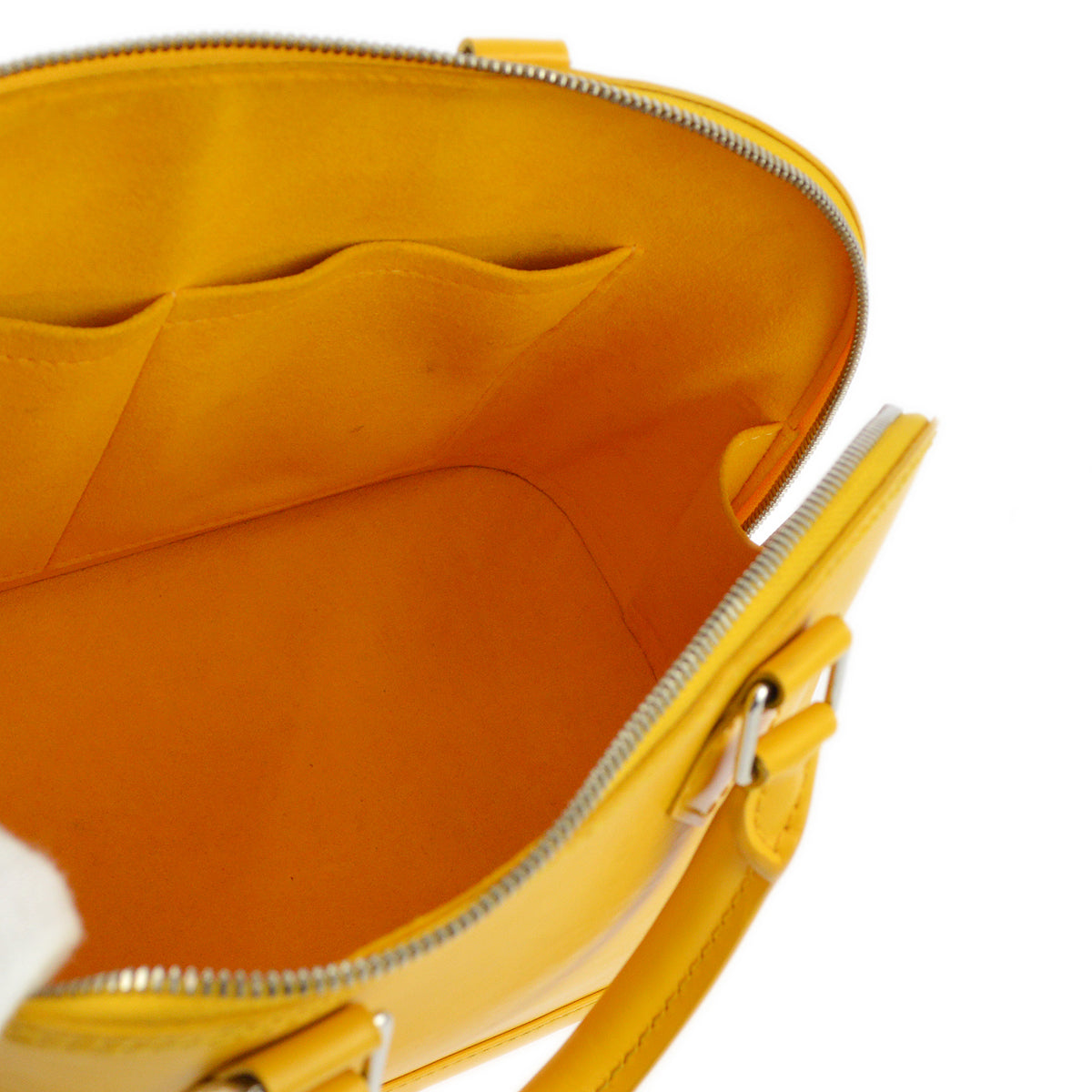 Louis Vuitton 2013 Yellow Alma PM Handbag Epi M40619