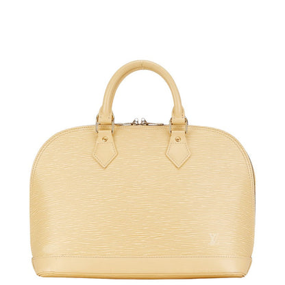 Louis Vuitton Epi Alma PM Handbag M41155 Dune Yellow Leather  Louis Vuitton