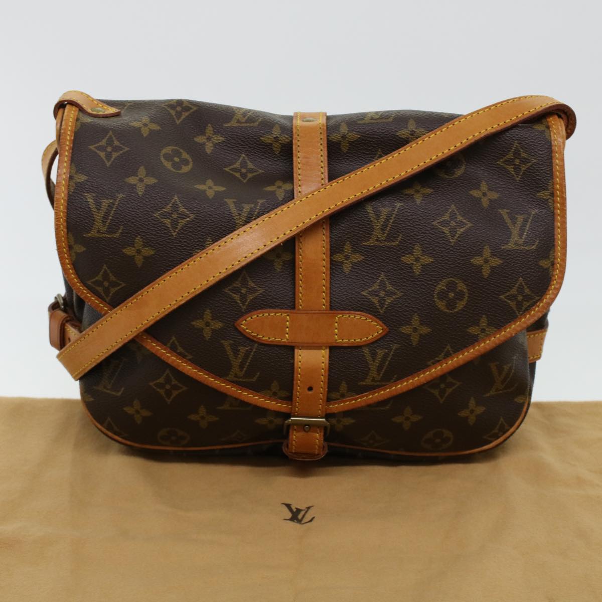 LOUIS VUITTON Saumur Shoulder Bag