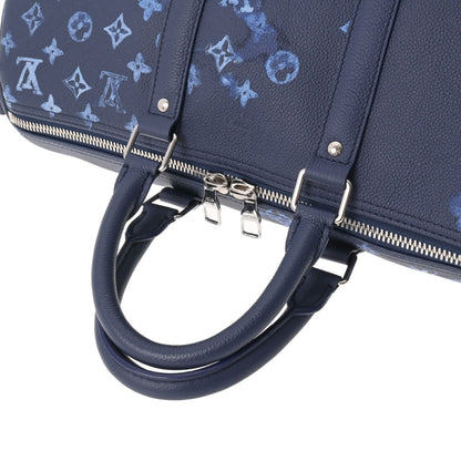 Louis Vuitton  Water Color Keepall Bandouliere 40 Navy M57845 Men's Monogram Canvas Boston Bag