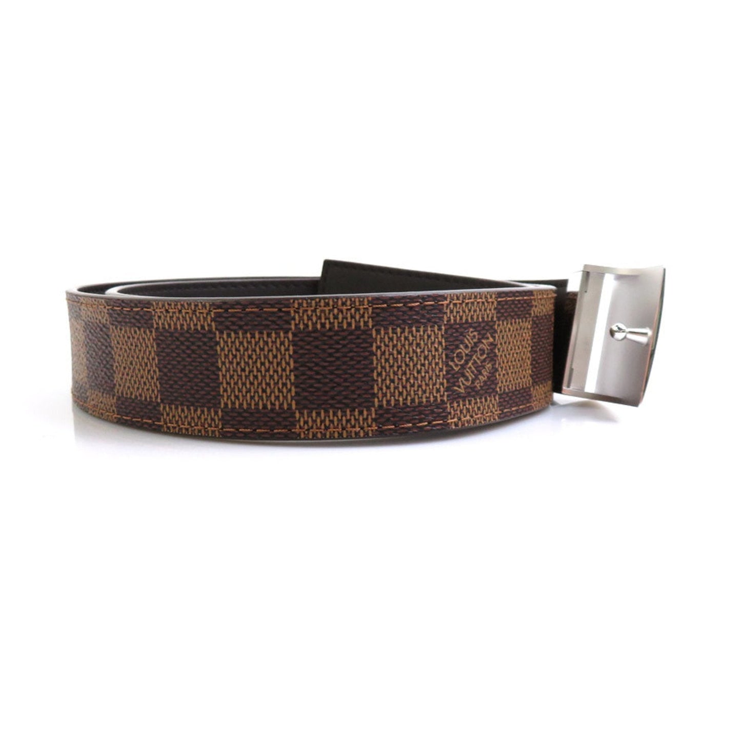 Louis Vuitton  Belt Damier Centure Carre Canvas Ebene  M6803