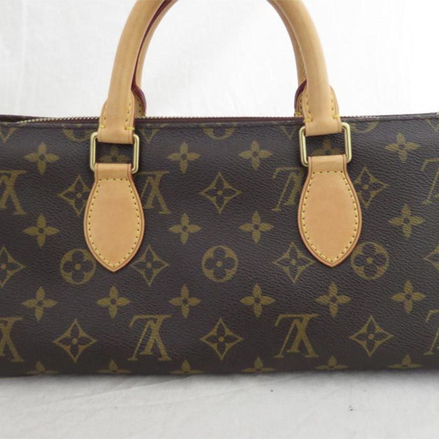 Louis Vuitton  Handbag Monogram Popincourt Canvas Brown Women's M40009 e54399a