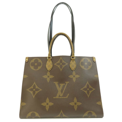 Louis Vuitton  M44576 On The Go GM Giant Monogram Tote Bag Reverse Women's