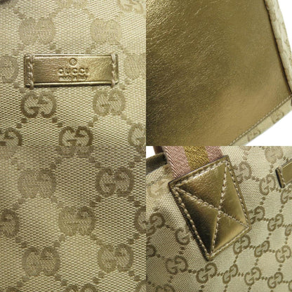 Gucci 131228 GG Handbag Canvas Ladies GUCCI