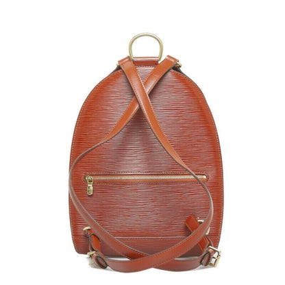 Louis Vuitton  Epi Mabillon Backpack M52233 Kenya Brown Leather Women's