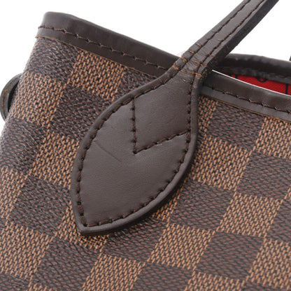 Louis Vuitton  Damier Neverfull PM Brown N51109 Ladies Canvas Handbag