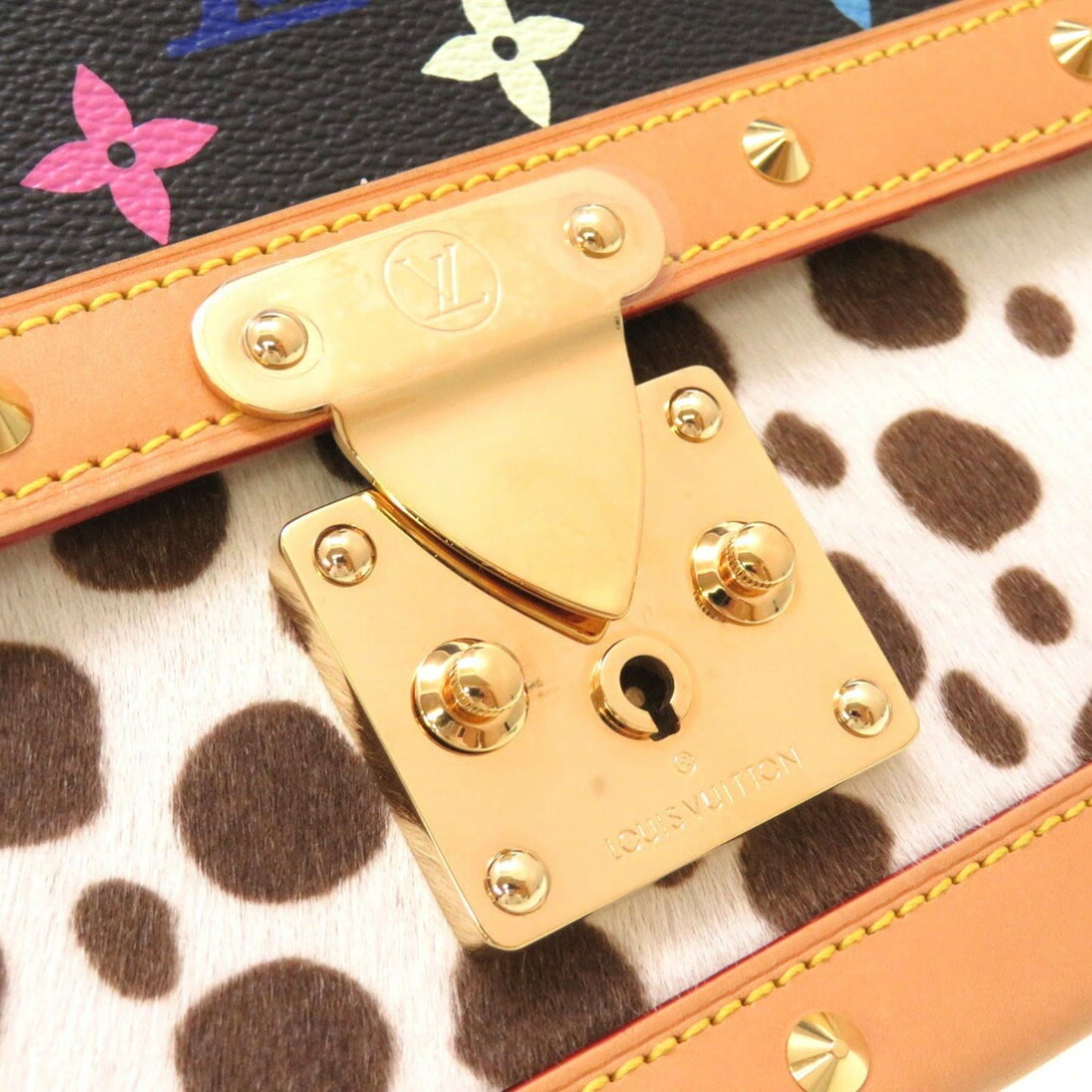 Louis Vuitton  Monogram Multicolor Sac Dalmatian Harako Noir M92825 Shoulder Bag Handbag