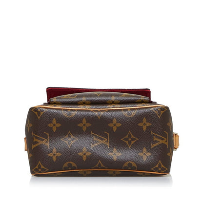 Louis Vuitton  Monogram Vibasite PM Shoulder Bag M51165 Brown PVC Leather Ladies