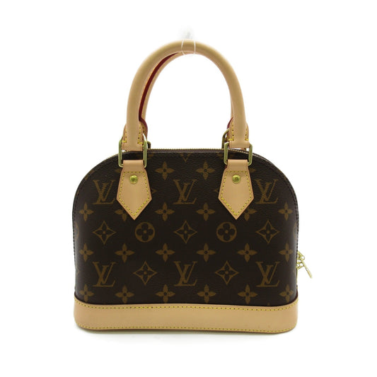 LOUIS VUITTON Alma BB Brown Monogram PVC coated canvas M53152