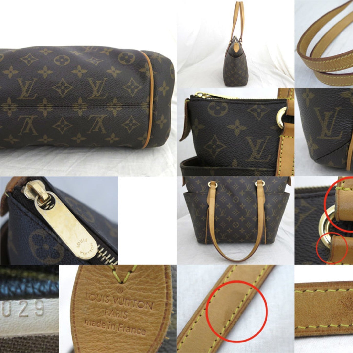 Louis Vuitton  Shoulder Bag Monogram Totally PM Canvas Brown Gold Women's M56688