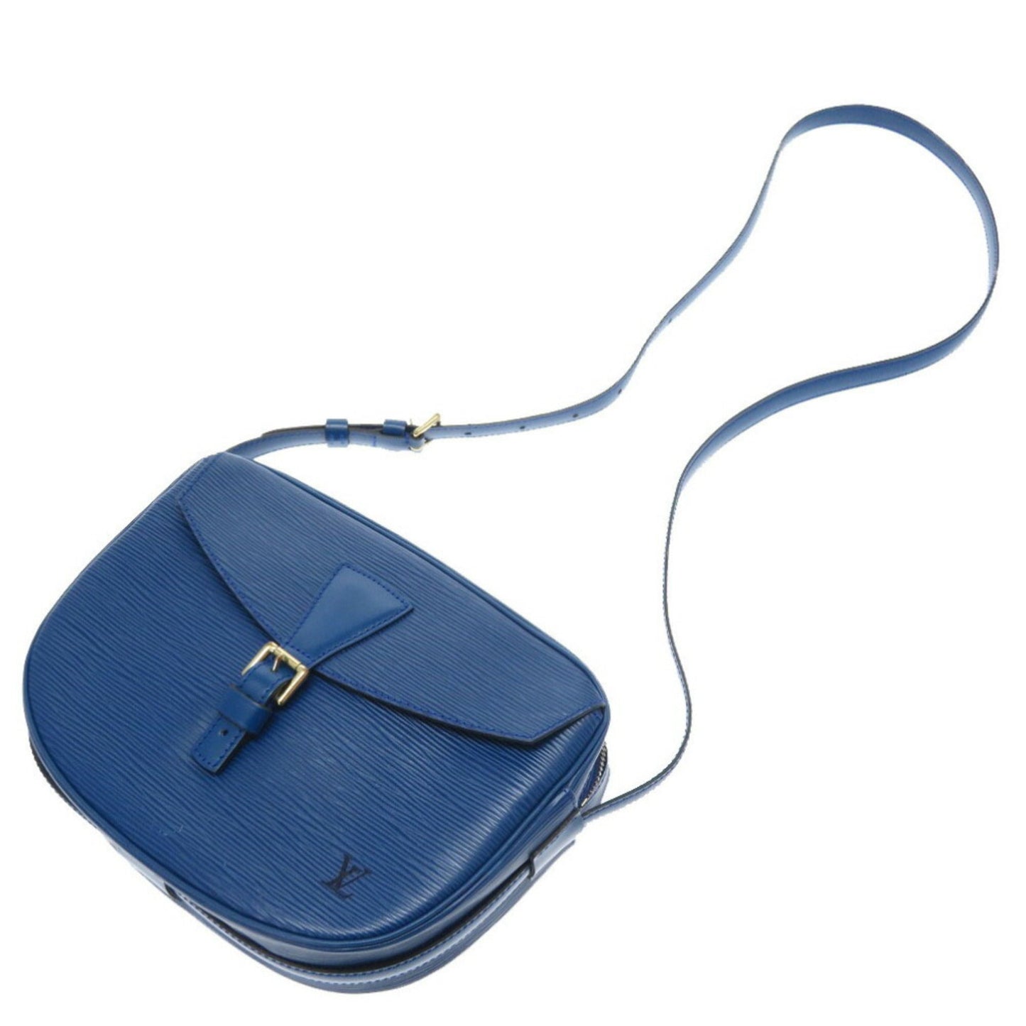 Louis Vuitton  Epi Genefille Blue M52155 Shoulder Bag Louis Vuitton  0146 Louis Vuitton