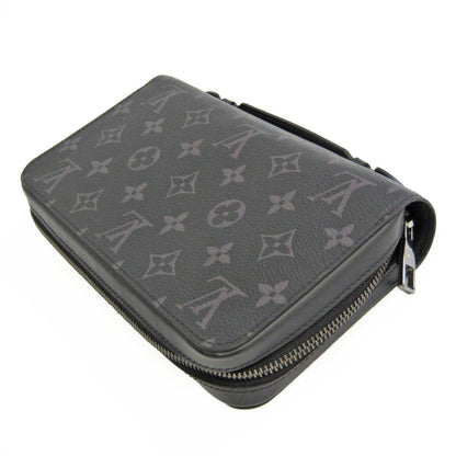 Louis Vuitton  Monogram Eclipse Zippy XL M61698 Men's Monogram Eclipse Long Wallet [bi-fold] Monogram Eclipse