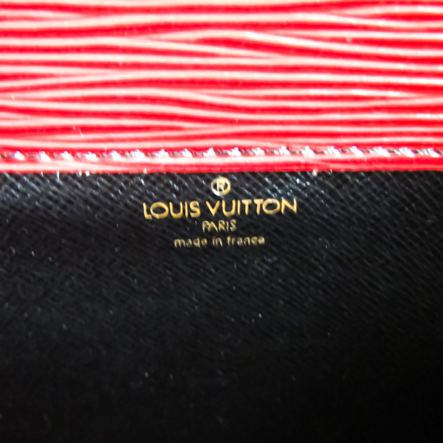 Louis Vuitton  Epi Cartouchiere M52247 Women's Shoulder Bag Castilian Red