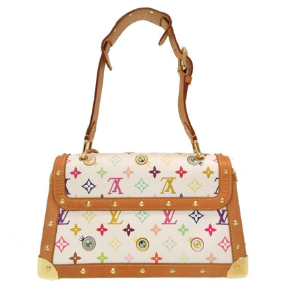 Louis Vuitton  Eye Miss You Sack Mule Monogram Multicolor Blanc M92051 Handbag Bag White