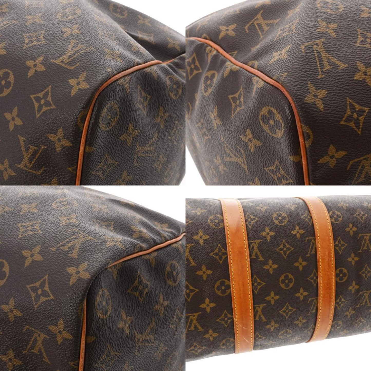 Louis Vuitton  Monogram Keepall 45 Brown M41428 Women's Canvas Boston Bag