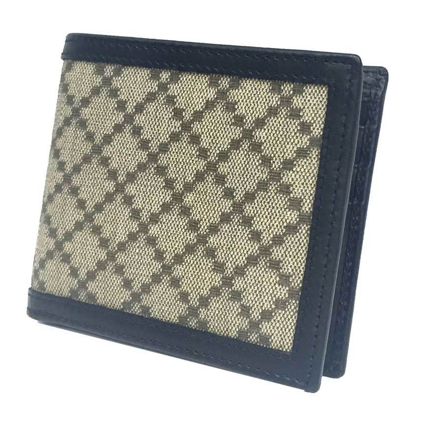 Gucci Diamante Bifold Wallet Billfold Men's