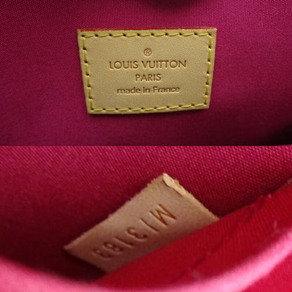 LOUIS VUITTON Alma Women's Handbag M93625[] Monogram Vernis Rose Pop [Pink]