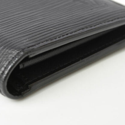 Louis Vuitton  Wallet Men's  Long Portefeuille Brother Epi Noir M60622