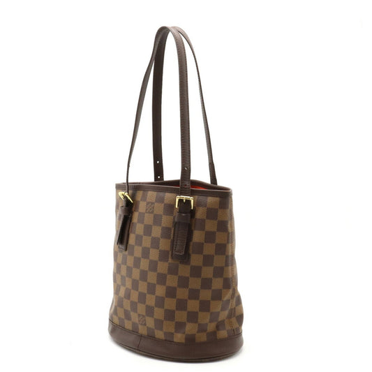 Louis Vuitton  Damier Male bucket type shoulder Bag tote pouch shortage N42240