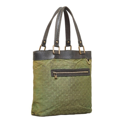 Louis Vuitton  Monogram Lucile GM Shoulder Bag Tote M92681 Green Dark Brown Canvas Leather Women's